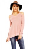 Cumpara ieftin K556-5 Bluza tip pulover cu maneca lunga si bretele fixe, M