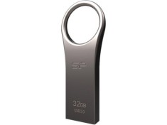 SP USB Flash Drive 32GB Jewel J80, Titanium &quot;SP032GBUF3J80V1T&quot; (timbru verde 0.03 lei)