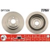 Set discuri frana spate TRW, Subaru Forester (Sg ), 02.2002-12.2012, Forester (Sh ), 12.2007-, Impreza Combi (GG/GD), 1999-2009, Legacy IV, 09.2003-1