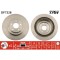 Set discuri frana spate TRW, Subaru Forester (Sg ), 02.2002-12.2012, Forester (Sh ), 12.2007-, Impreza Combi (GG/GD), 1999-2009, Legacy IV, 09.2003-1
