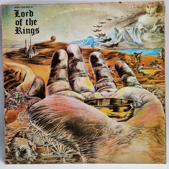 Bo Hansson &lrm;&ndash; Music Inspired By Lord Of The Rings VG / VG vinil Lp disc Charisma SUA 1972 rock psychedelic