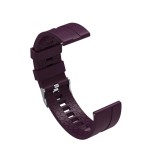 Curea din silicon compatibila cu Huawei Watch GT 7 46mm, Telescoape QR, 22mm, Purpple Plum