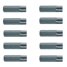Set de biti torx JeTech T40, T40, 25 mm, 10 buc