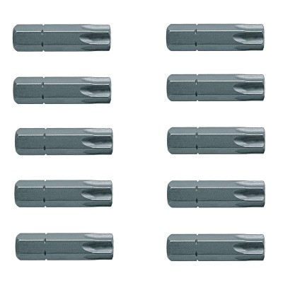 Set de biti torx JeTech T40, T40, 25 mm, 10 buc foto