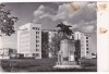 AS - ILUSTRATA 1192, IASI - SPITALUL &bdquo;C.I. PARHON&rdquo; SI MONUMENTUL CAVALERIEI, ANUL 1958, cu perforari, Circulata, Fotografie