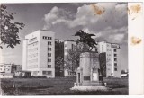 AS - ILUSTRATA 1192, IASI - SPITALUL &bdquo;C.I. PARHON&rdquo; SI MONUMENTUL CAVALERIEI, ANUL 1958, cu perforari