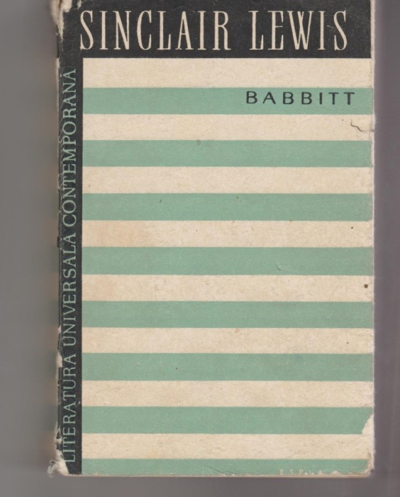 bnk ant Sinclair Lewis - Babbitt