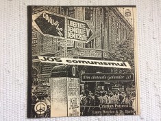 din cantecele golanilor jos comunismul vol. I 1991 cristian paturca disc vinyl lp muzica folk rock VG+ foto