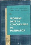 Probleme date la concursurile de matematica - T. Roman