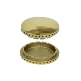 Separator flacără alamă lucios perforat pentru plită aragaz L0125 Oem