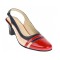 Pantofi dama decupati Marimea 40 - Model din piele naturala LS301RBLBEJ