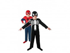 Costum carnaval Spiderman reversibil (pentru baieti) foto