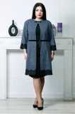 Cumpara ieftin Cardigan Catrina Albastru - 50Marimea, Yves