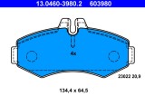 ATE 13.0460-3980.2 set placute frana,frana disc
