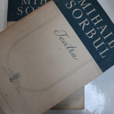 MIHAIL SORBUL-TEATRU,2 VOLUME