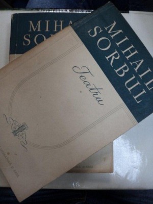 MIHAIL SORBUL-TEATRU,2 VOLUME foto