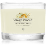 Yankee Candle Soft Wool &amp; Amber lum&acirc;nare votiv 37 g