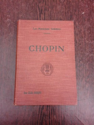 Chopin - Elie Poiree (carte in limba franceza) foto