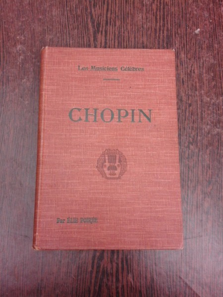 Chopin - Elie Poiree (carte in limba franceza)