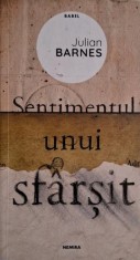 Sentimentul unui sfarsit &ndash; Julian Barnes