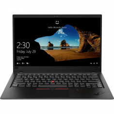Laptop Lenovo ThinkPad X1 Carbon 6th gen 14 inch WQHD Intel Core i7-8550U 16GB DDR3 1TB SSD Windows 10 Pro Black foto