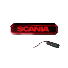 Lampa gabarit cu LOGO NEON rosu 12-24 V
