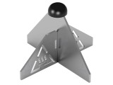 Suport PCB metal 34mm Pack of 3