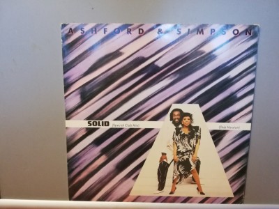 Ashford &amp;amp; Simpson &amp;ndash; Solid (1984/Capitol/RFG) - Maxi Single/Vinil/NM+ foto
