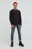 Cumpara ieftin Tommy Jeans pulover de bumbac barbati, culoarea negru, light