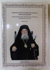PERSONALITATI DE SEAMA ALE BISERICII ORTODOXE ROMANE , I.P.S. PARINTE GHERASIM CRISTEA , ARHIEPISCOP AL RAMNICULUI , LA 97 DE ANI , VOLUM ANIVERSAR , foto