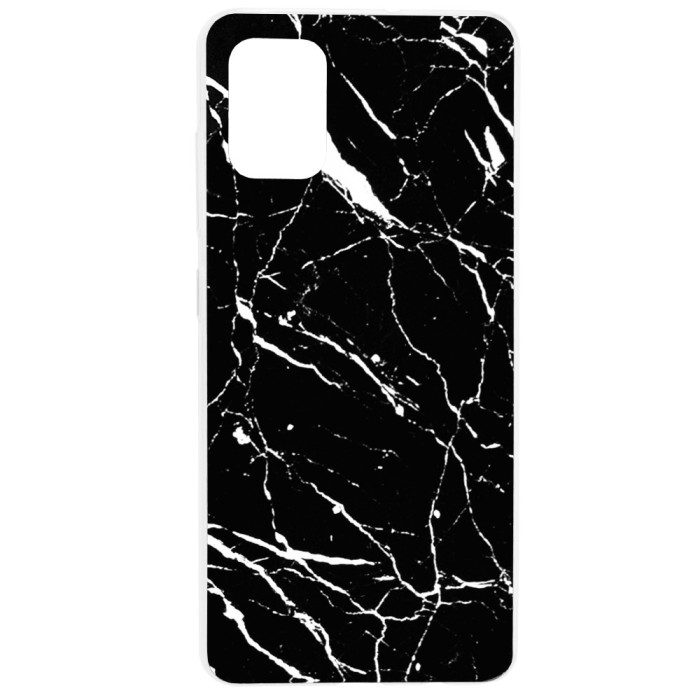 Husa pentru SAMSUNG Galaxy A51 - Marble (Negru) Wozinsky