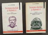 Societatea deschisa si dusmanii ei 2 vol. I. Viata lui Platon. II Epoca marilor profetii: Hegel si Marx/ Karl Raimund Popper