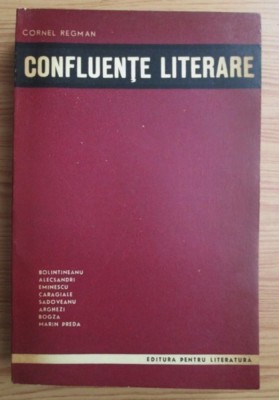 Cornel Regman - Confluente literare foto