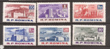 LP 558 Romania -1963- CONSTRUCTII ALE SOCIALISMULUI IN R.P.R. SERIE, Nestampilat