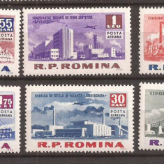 LP 558 Romania -1963- CONSTRUCTII ALE SOCIALISMULUI IN R.P.R. SERIE, Nestampilat