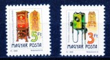 UNGARIA 1990, Aparate de telefon, serie neuzată, MNH