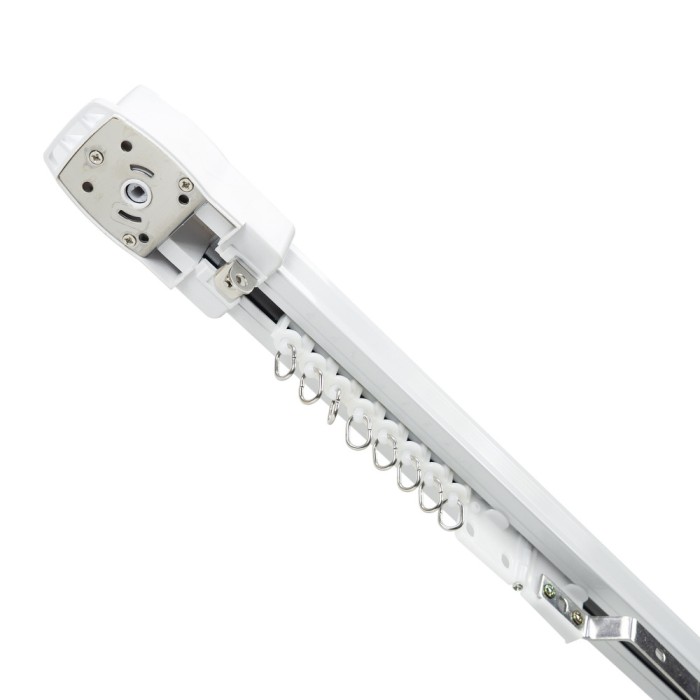 Aproape nou: Sina perdea, draperie PNI PT9232S lungime 2m, compatibila cu motor int