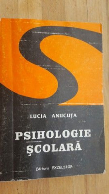 Psihologie scolara- Lucia Ancuta foto