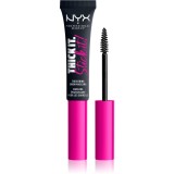 Cumpara ieftin NYX Professional Makeup Thick it Stick It Brow Mascara mascara pentru spr&acirc;ncene culoare 08 - Black 7 ml