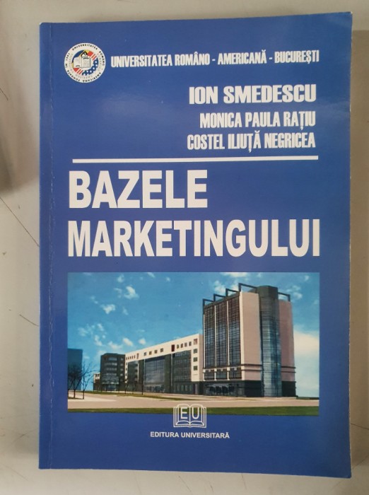 Ion Smedescu - Bazele marketingului