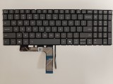 Tastatura Laptop, Lenovo, Yoga Pro 9 16IPH11 Type 83SF, iluminata, gri, layout US