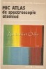 Mic Atlas Spectrometrie Atomică - C.I. Manoliu, P. Gh. Zugrăvescu, Tehnica 1990, Chimie, Carte Științifică