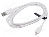 Cablu USB 2.0 VENTION Apple Lightning - USB A nichelat, 2m