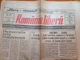 Romania libera 29 decembrie 1989-articole si foto revolutia romana