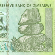 ZIMBABWE █ bancnota █ 10.000.000.000.000 Dollars █ 2008 █ P-88 █ UNC