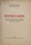 DICTATURA SI ANARHIE-ONISIFOR GHIBU-238361