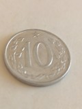 Moneda Cehoslovacia 10 haleri 1966