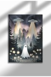 GHOST-01|Artă murală b&acirc;ntuită, decor &icirc;nfricoșător, reproducere digitală | A3 (29.7 x 42 cm) - GHOST-01