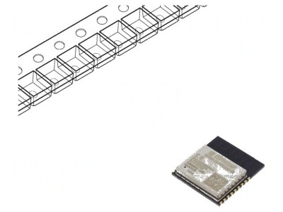 Modul IoT WiFi SMD 18x20mm 2,412-2,484GHz 1 Nuclee foto