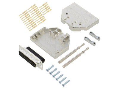 Conector D-Sub 25 pini tată ecranat foto